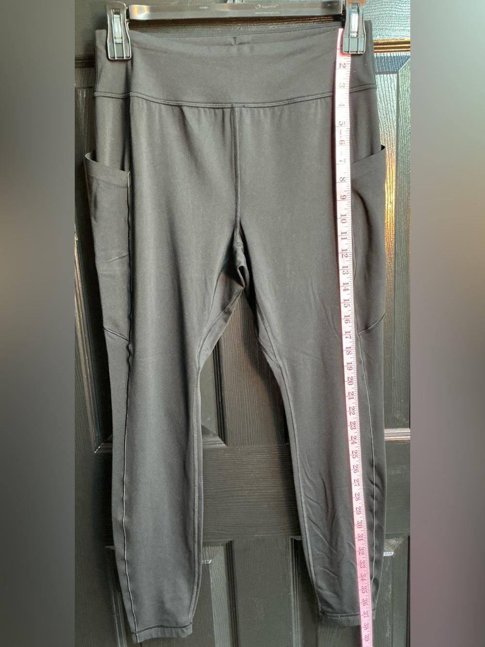 Black Pocket Leggings - Stretchy High-Waist Activewear